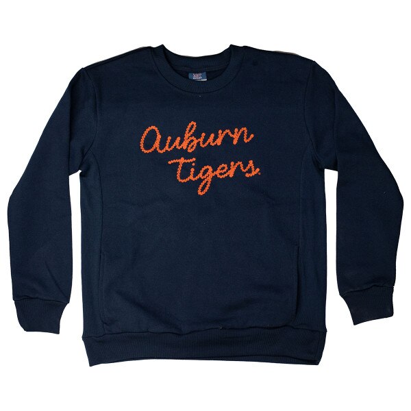 navy Women's AU Tigers Sweatshirt